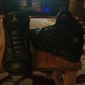 Black and green Jordan 13